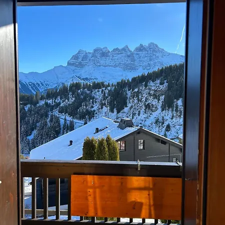 Bel 6 à 10 P Face Aux Dents Du Midi Appartamento